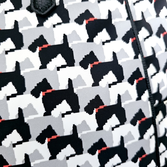 Vera Bradley scotty dog print schnauzer large tote bag - Picture 11 of 12